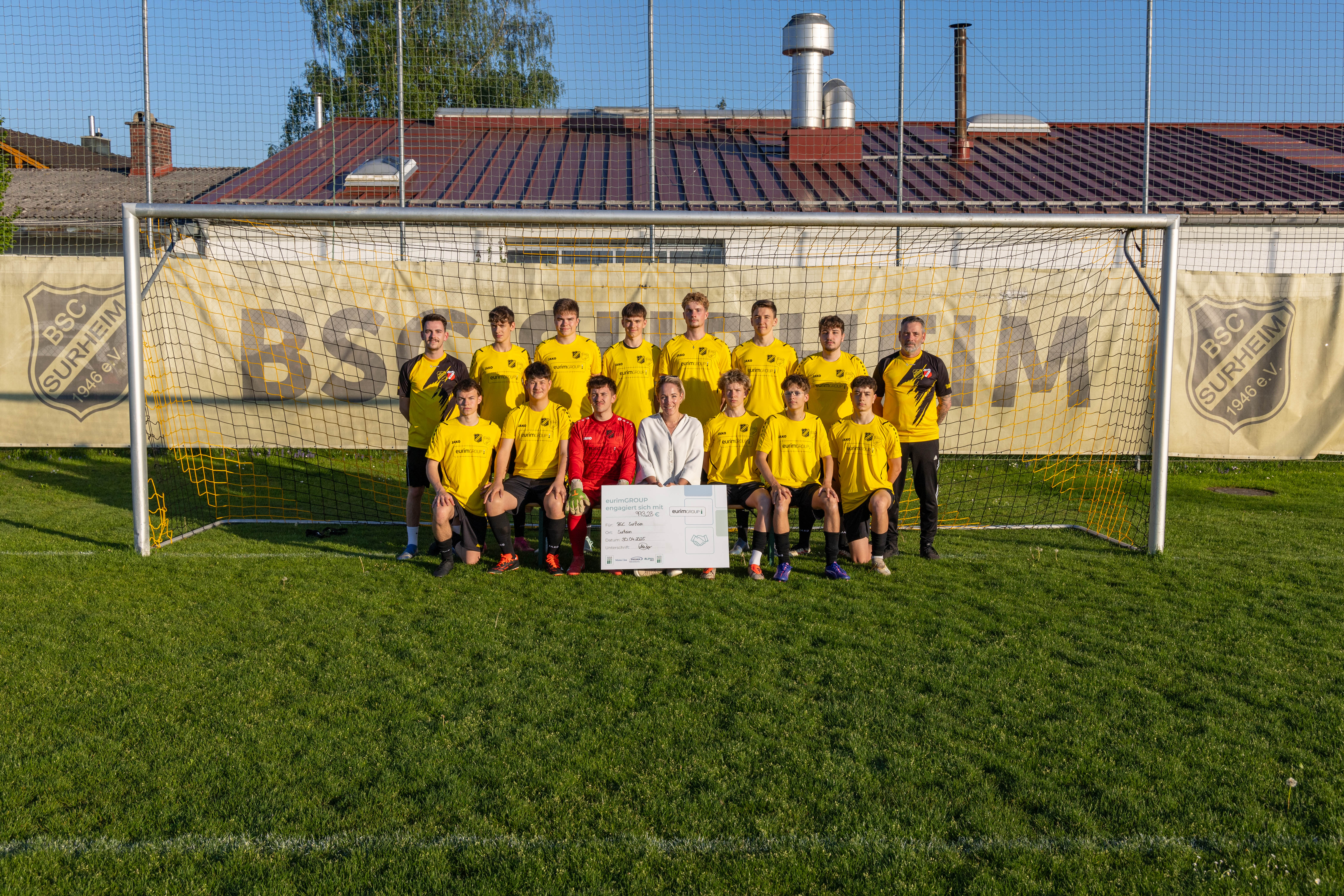 EurimPharm neuer Trikotsponsor der A-Jugend des BSC Surheim